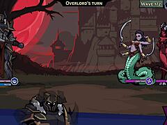 In the world of Overlewd, characters engage in lewd anime adventures