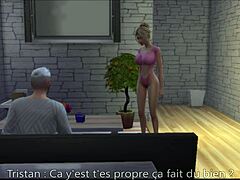 Sims 4 Familie 1: Fransk