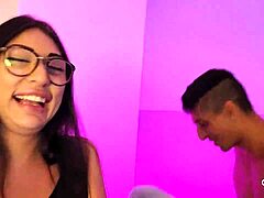 Young amateur kisses mel khalifa passionately in part one