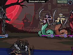 In the world of Overlewd, characters engage in lewd anime adventures