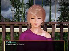 my new family 371 in homemade anime style with small tits