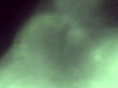 amateur blonde woman shares a homemade moment with hand movements and smiles