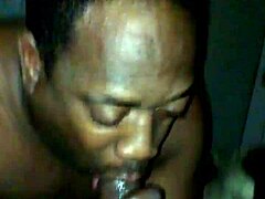 Big Black Dick Blowjob With Intense Sucking