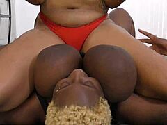 gigantic milf with big tits fights bootylicious tall tattooed amazonian in usa