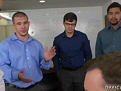 out in public, gay bareback cum with straight guys' first fuck