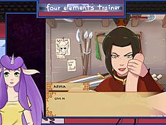 avatar the last airbender four elements trainer part 28 ROYAL HANDJOB
