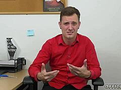 out in public, gay bareback cum with straight guys' first fuck