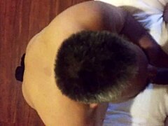 Feeling Intense Pleasure Sucking Black Shemale Cock