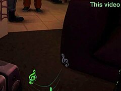 Jozie dark halloween tease in sims 4