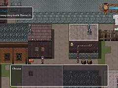 Cute detective girl battles an old man and his giant robot in this adventure