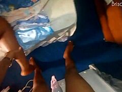 western ebony babe moves with her big booty skills