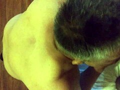 Feeling Intense Pleasure Sucking Black Shemale Cock