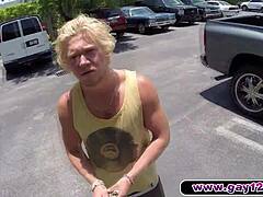 Blonde Muscular Bodybuilder Surfer Dude Gets Fucked