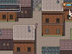 Cute detective girl battles an old man and his giant robot in this adventure