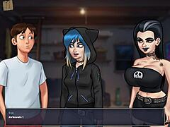 summertime saga 85 features college milf with big tits