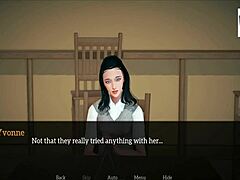 My new family in this game with redhead and brunette teens.