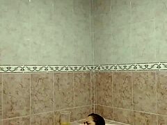 is this mexican prostitute moaning in the jacuzzi?