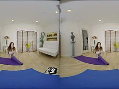 hot yoga girl riding your dick in vr experience