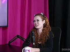 The beautiful blonde teen explores bisexual group sex in lingerie.