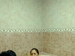 is this mexican prostitute moaning in the jacuzzi?