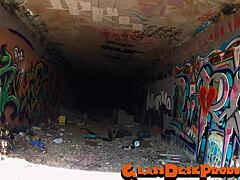 Hazel Haze engages in a swing anal fuck in this hardcore scene