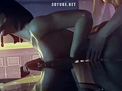 Isteri Filipina diikat dan dikongsi dengan dua orang asing untuk seks kumpulan atas batang monster.