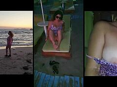 לקוח שחור מוריד קונדום לסקס דוגי קשוח עם זונה רזה ג'ינג'ית טין בשם אנוי