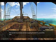 Elise H gets bukkake in pirate booty scene