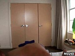 I spied on skinny Vanessa Sixxx anal pickup