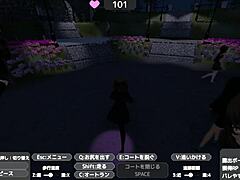 sereka-san exposes in naked coat outdoors