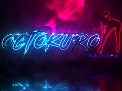 octokuro destroys ass in it cosplay with anal and toys. redhead in stockings gets her big tits fucked.