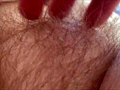 Milf relaxes with homemade massage