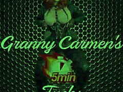 ああ神様、POVでグラニー・カルメンをディープスロートスタイルでファックするのが好き