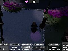 sereka-san exposes in naked coat outdoors