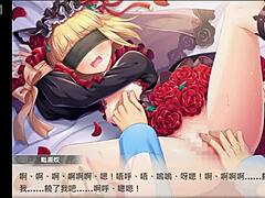神姬 薔薇輪舞曲 毗濕奴 Masturbates To Orgasm