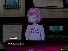 Ddlc triple trouble! Sex with natsuki again, clothes ripped in night club!