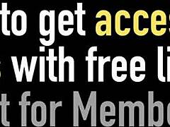 Wow, busty Vicky Vette eats a hard dick while using her new sex toy 😍🍆