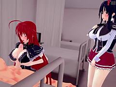 Rias Gremory Craves Dick In Hs Dxd Ntr.