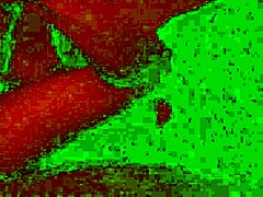 Rough couple sex with face fucking and natural tits!