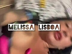 melissa feels intense pleasure as she takes anal creampie and shows off her cum-covered ass