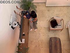 two colombian babes having fun on vacation