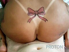 Lolla martinelli riding cowgirl style in reality show