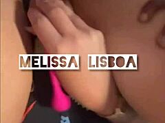 melissa feels intense pleasure as she takes anal creampie and shows off her cum-covered ass