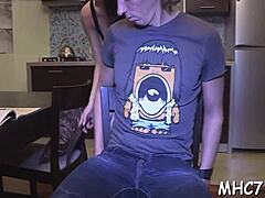 amateur teen cheats on her boyfriend with mature man