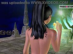 3D animated Indian bhabhi action