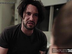 that taboo teen 18+ really gets a huge cum facial in this extreme scene