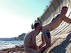 i have sex with strangers in a secluded place by the sea because i love extreme public sex