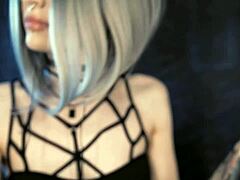 asmr with oil and cream on my tattooed teen body?