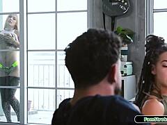 petite stepsis sucks her stepbros monster cock