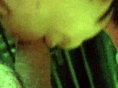 Julie Performs Deepthroat On Big Cock!